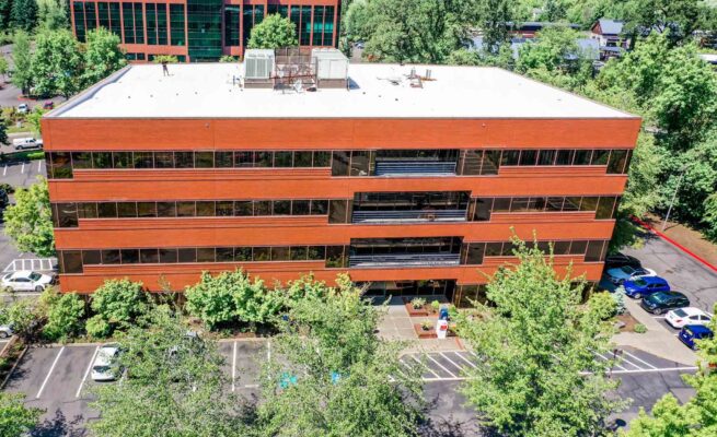 4900 Meadows office exterior wide angle