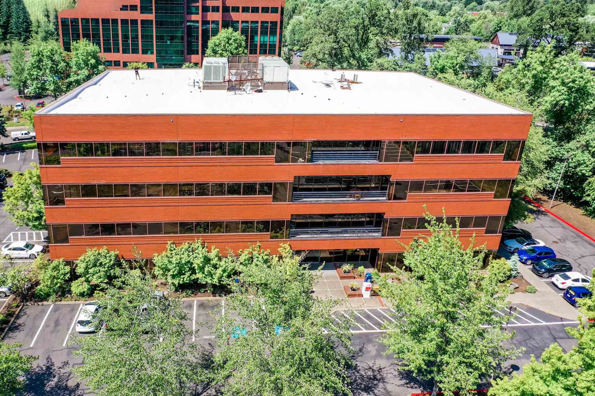 4900 Meadows office exterior wide angle