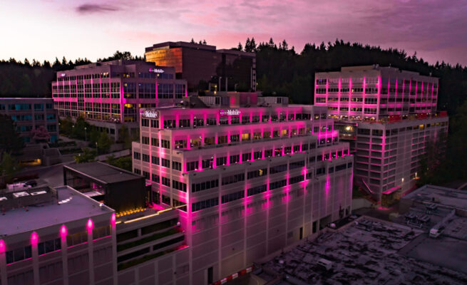 T Mobile headquarters campus exterior