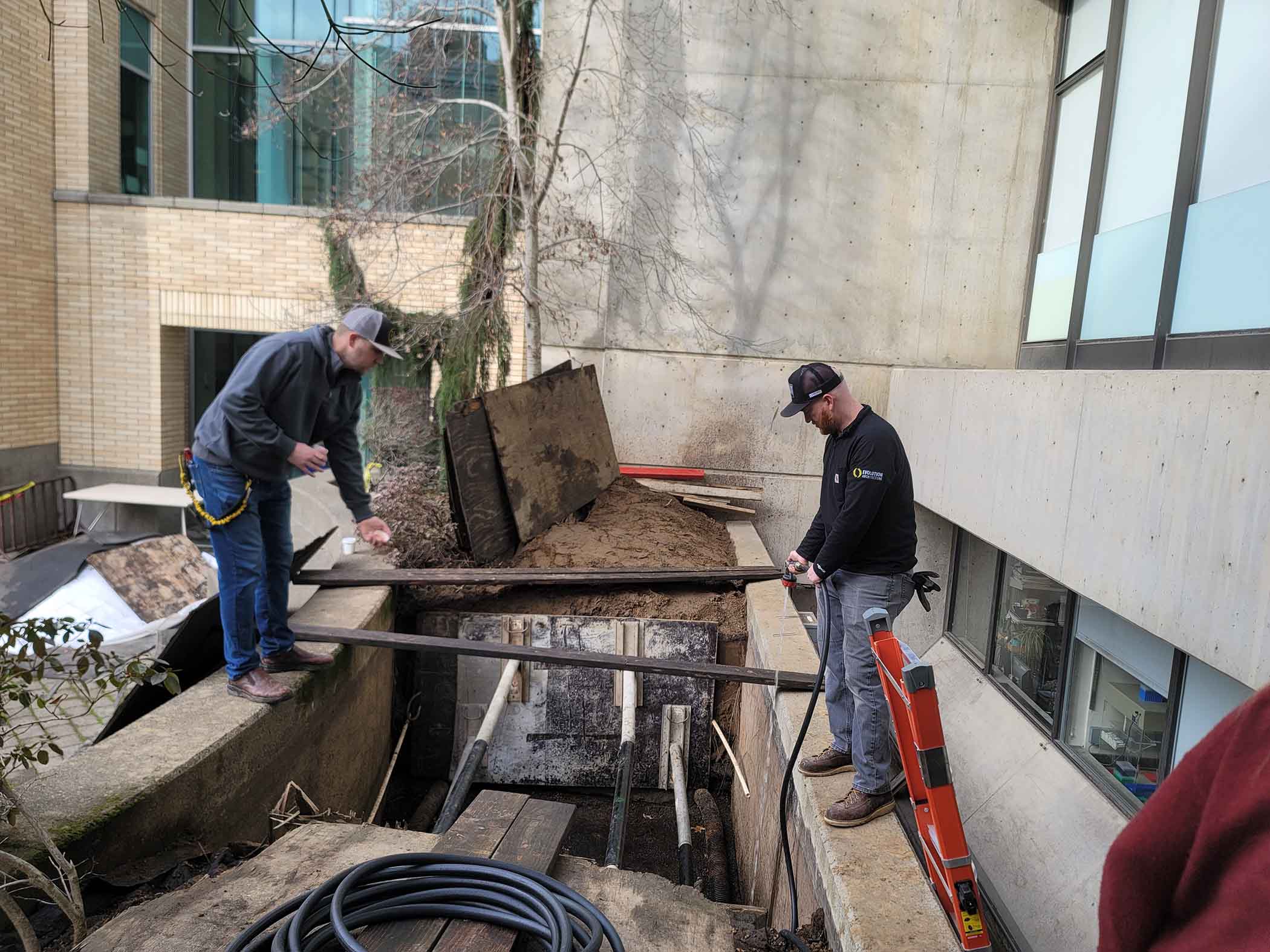 OHSU planter restoration