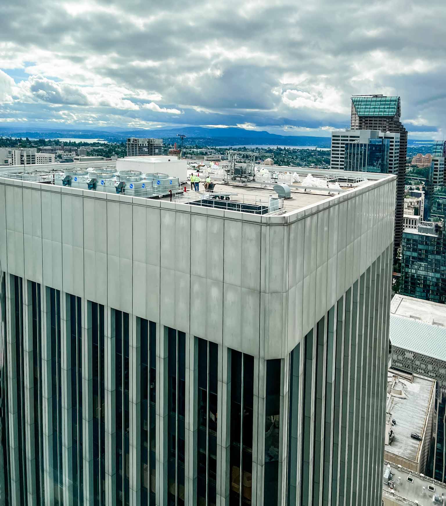 Rainier Tower roof restoration